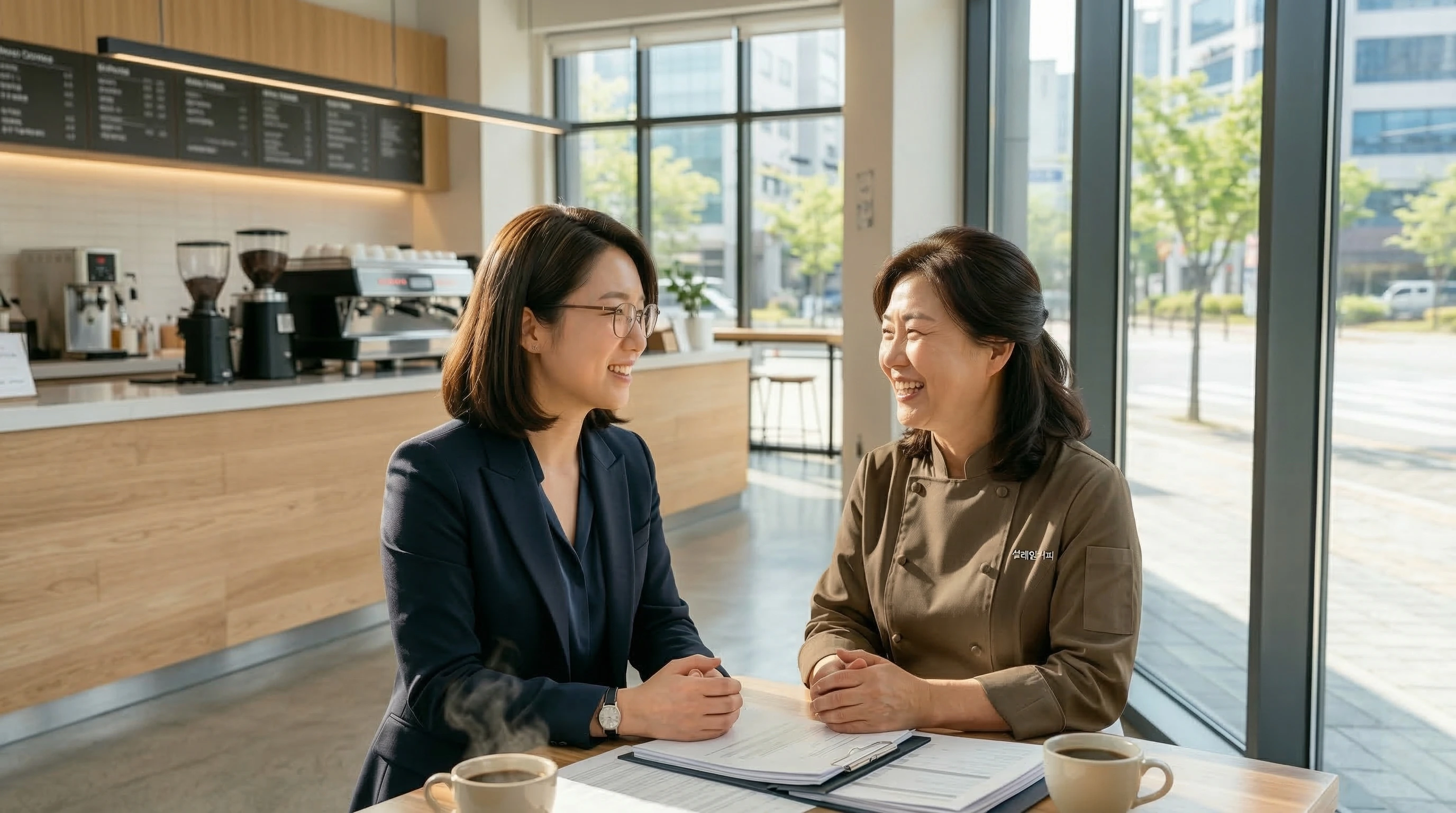 컨설턴트와 점주